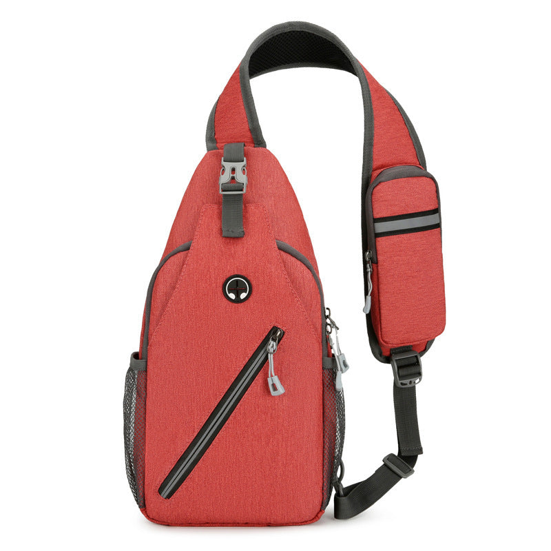 MULTIFUNCTIONAL CANVAS CROSSBODY BAG