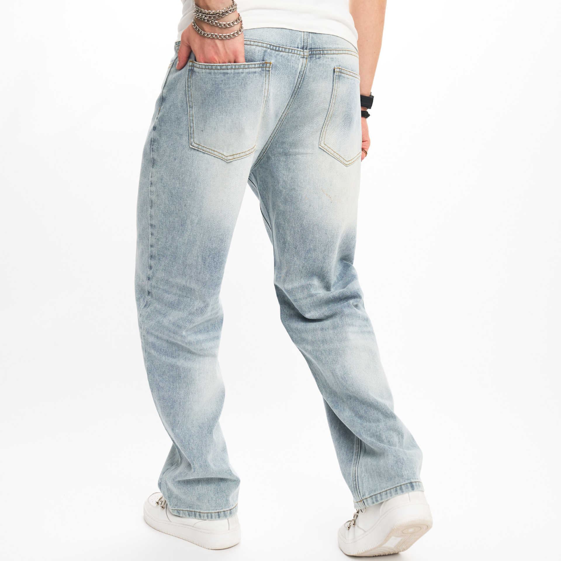 LOOSE HIP HOP PUNK JEANS