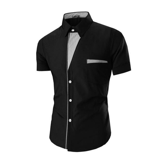 NEW-SHOERT SLEEVE DRESS SHIRT