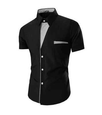 NEW-SHOERT SLEEVE DRESS SHIRT