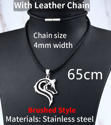 VIKING WOLF FASHION PENDANT