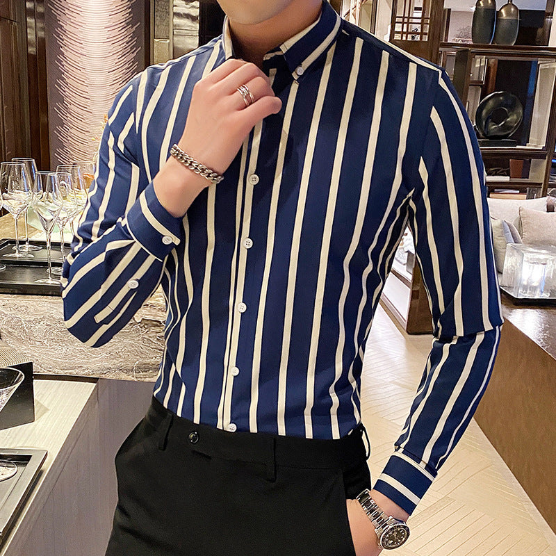 ATTRACTIVE RIVERTON STRIPED SHIRT