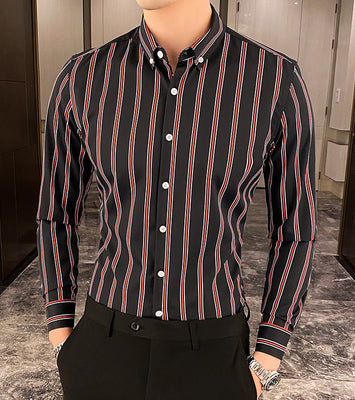 ATTRACTIVE RIVERTON STRIPED SHIRT