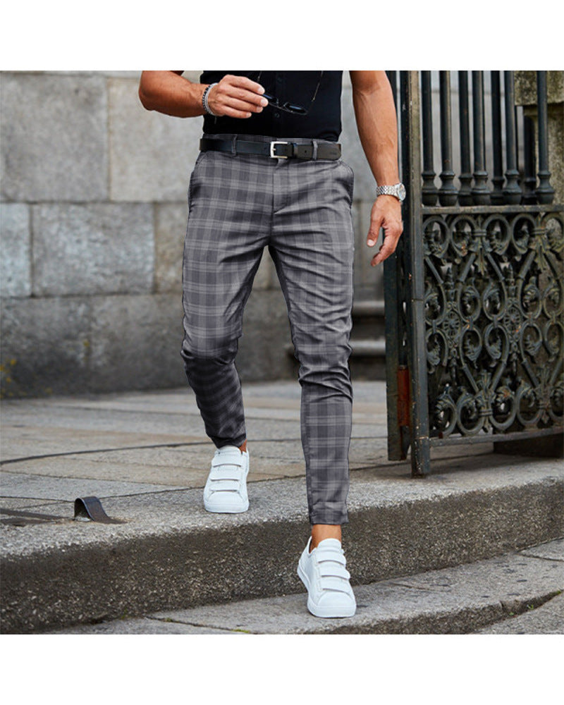 STREET STYLE STRIP TROUSER PANT