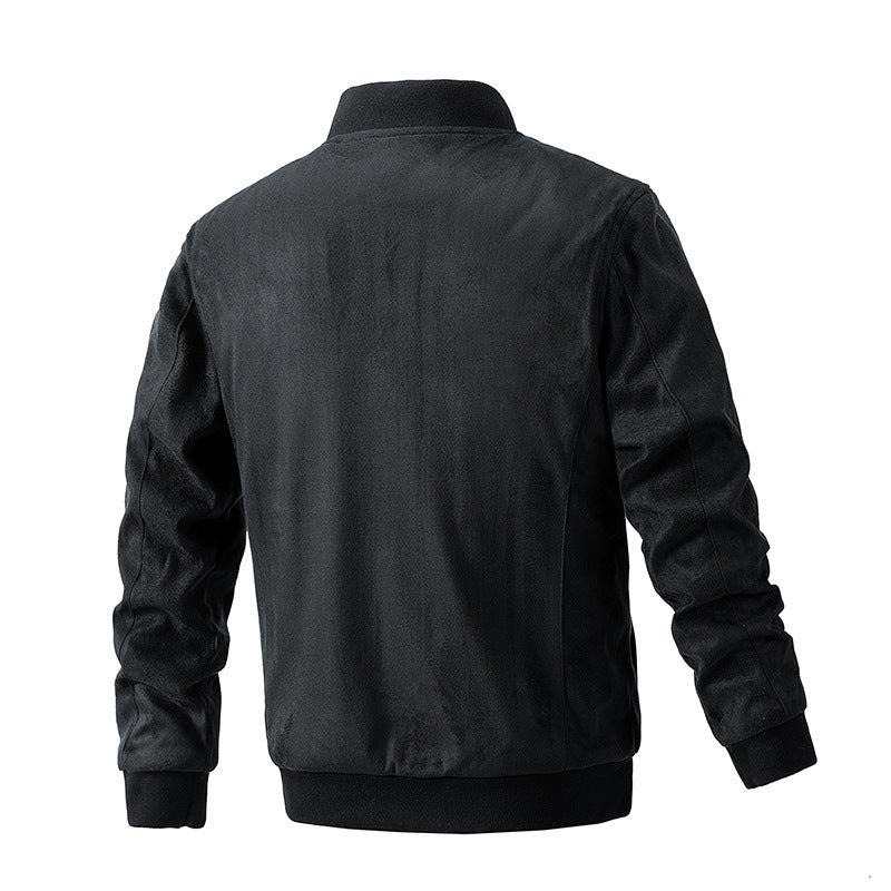 SUEDE STAND JACKET