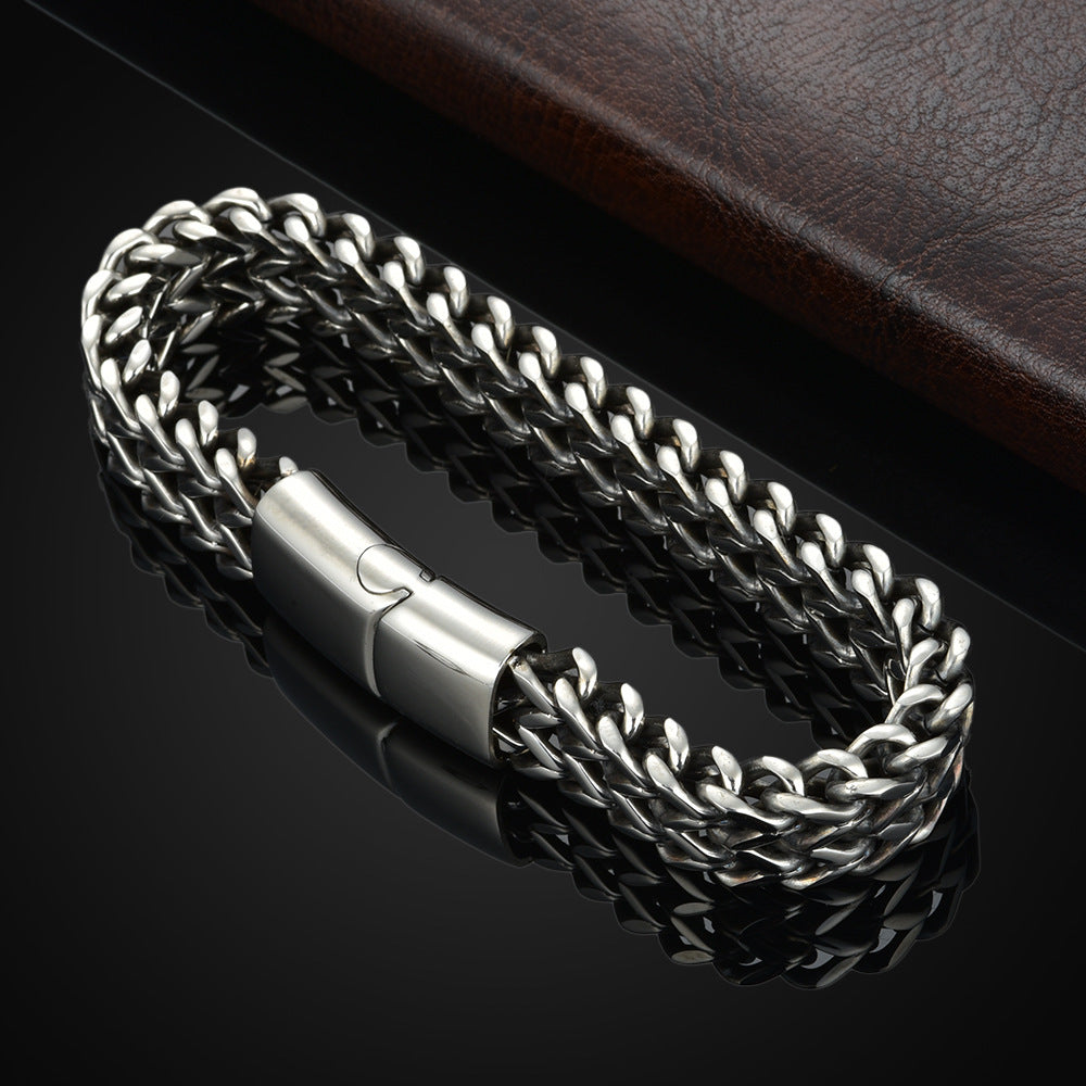 STAINLESS STEEL MAGNET BRACLET