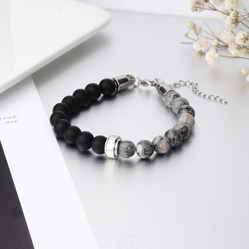 NATURAL TIGER-SHAPE STONE BRACELET