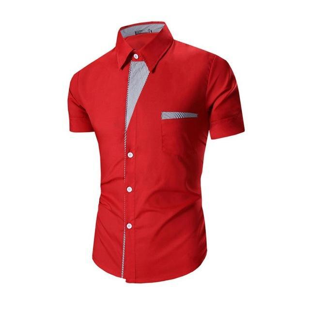 NEW-SHOERT SLEEVE DRESS SHIRT