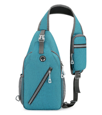 MULTIFUNCTIONAL CANVAS CROSSBODY BAG