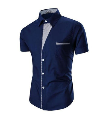 NEW-SHOERT SLEEVE DRESS SHIRT