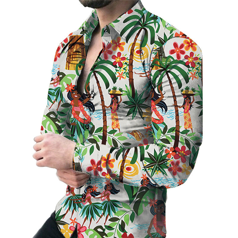 VIBRANT FLORAL SHIRT