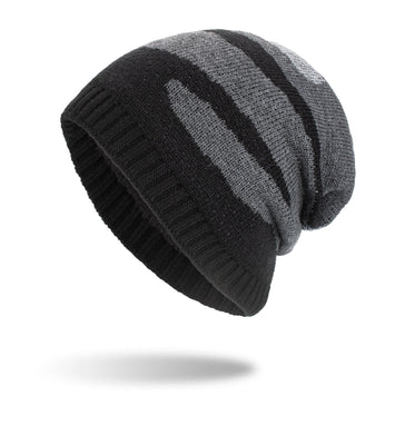 TRICOLORE KNIT BEANIE