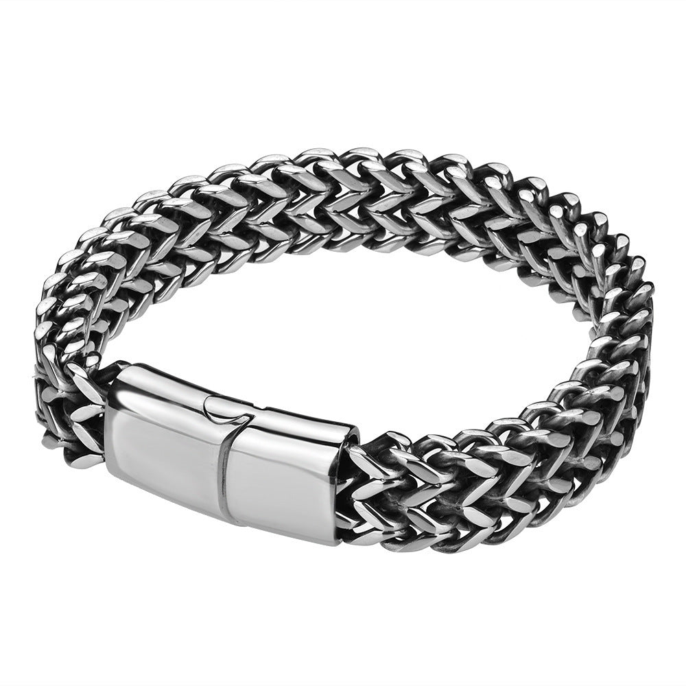 STAINLESS STEEL MAGNET BRACLET