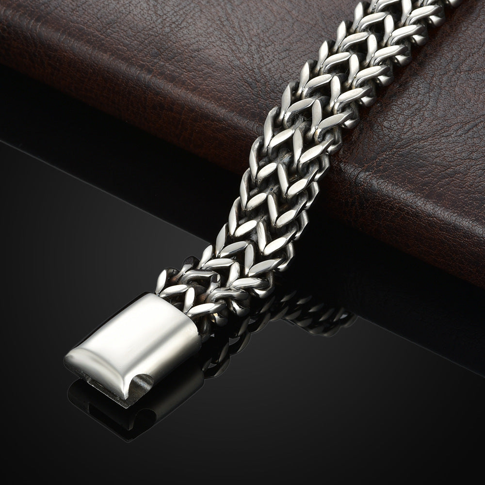 STAINLESS STEEL MAGNET BRACLET