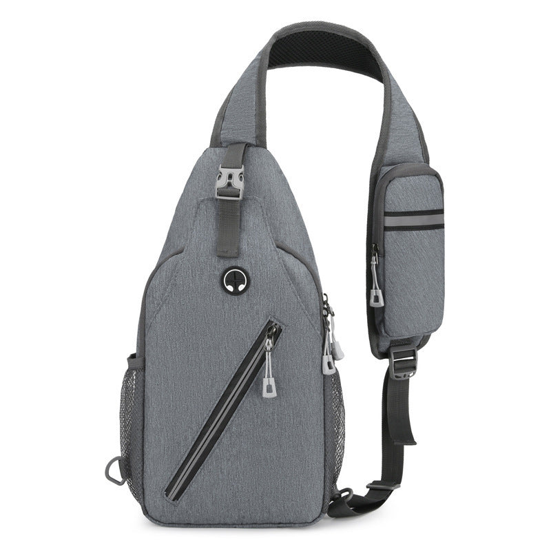 MULTIFUNCTIONAL CANVAS CROSSBODY BAG