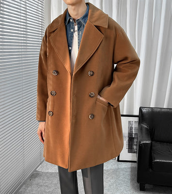 WINDSOR WOOL TRENCH COAT