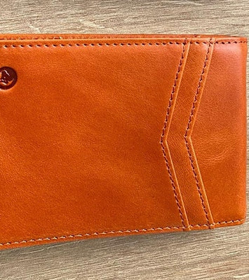 MEN'S COWHIDE SHORT WALLET