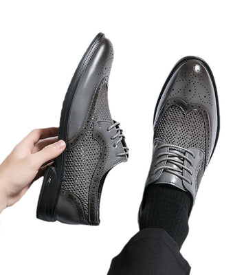 AEROFIT BREATHABLE LEATHER DERBIES