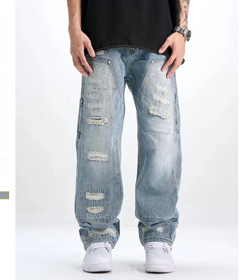 FRYED CRAFT RIPPED JEAN