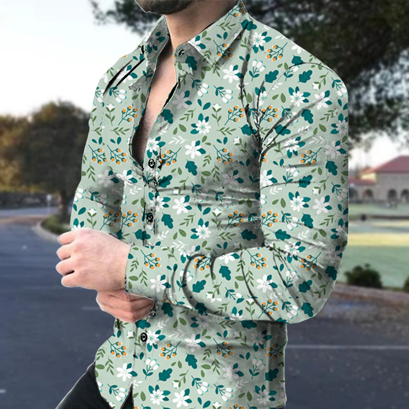 VIBRANT FLORAL SHIRT