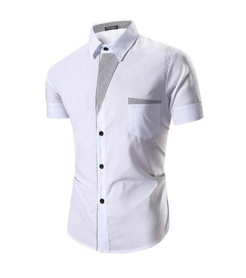 NEW-SHOERT SLEEVE DRESS SHIRT