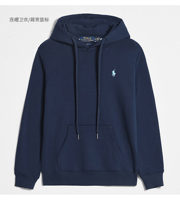 POLO PURE COTTON ZIPPER SWEATSHIRT