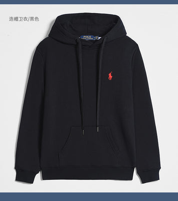 POLO PURE COTTON ZIPPER SWEATSHIRT