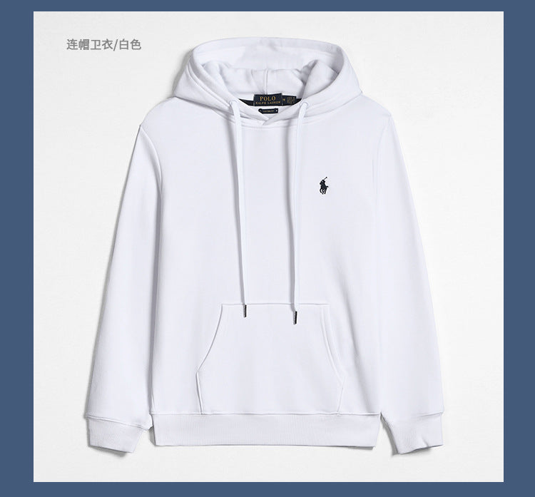 POLO PURE COTTON ZIPPER SWEATSHIRT