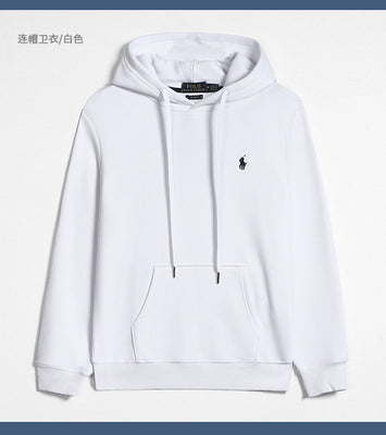 POLO PURE COTTON ZIPPER SWEATSHIRT