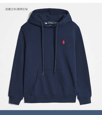 POLO PURE COTTON ZIPPER SWEATSHIRT