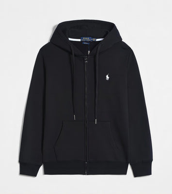 POLO PURE COTTON ZIPPER SWEATSHIRT