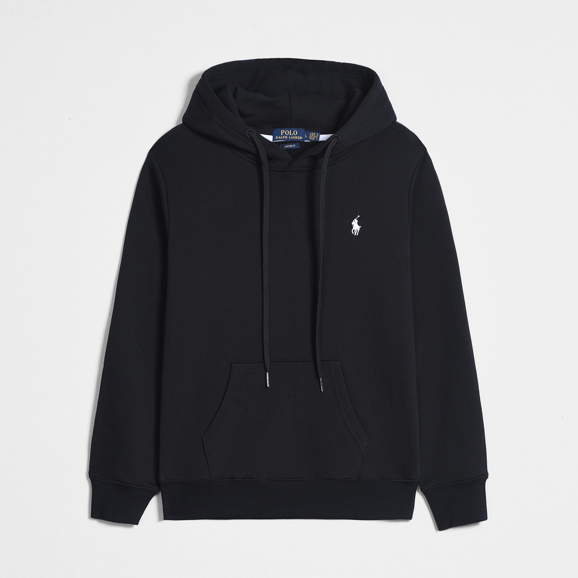 POLO PURE COTTON ZIPPER SWEATSHIRT