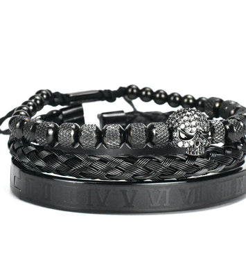 STEEL MESH SUIT BRACELET