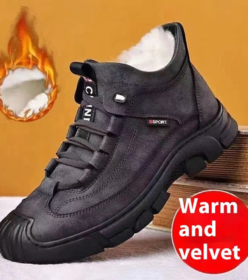 SPORT FLEECE-LINED THICK COTTON SHOES