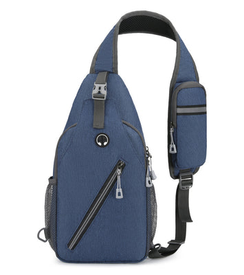 MULTIFUNCTIONAL CANVAS CROSSBODY BAG