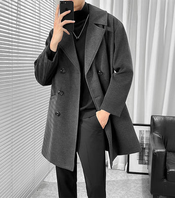 WINDSOR WOOL TRENCH COAT