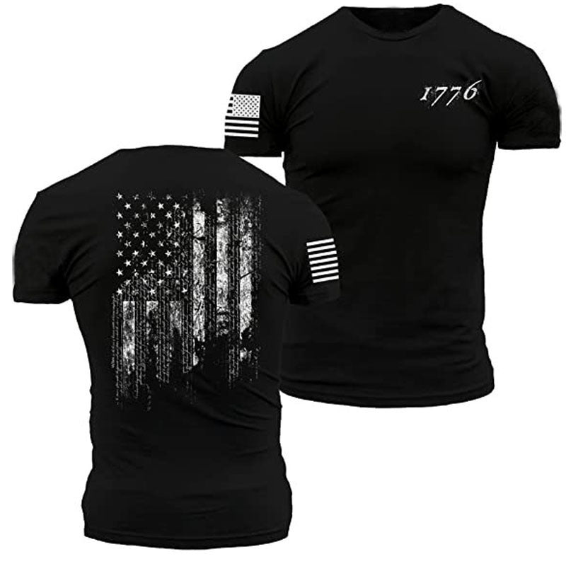 AMERICAN 1776 WHISKE T-SHIRT