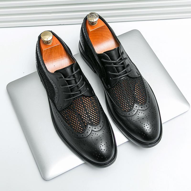 AEROFIT BREATHABLE LEATHER DERBIES