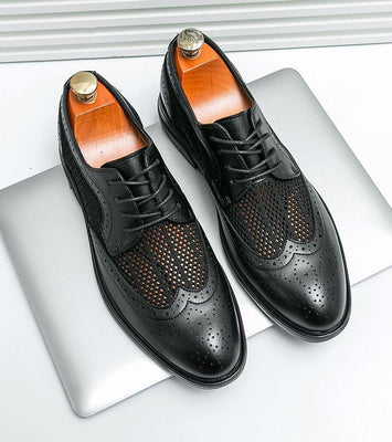 AEROFIT BREATHABLE LEATHER DERBIES