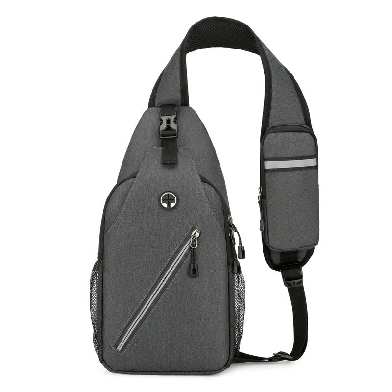 MULTIFUNCTIONAL CANVAS CROSSBODY BAG