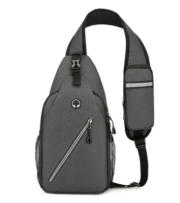 MULTIFUNCTIONAL CANVAS CROSSBODY BAG