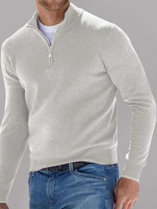 POLO FLEECE WOOL ZIPPER