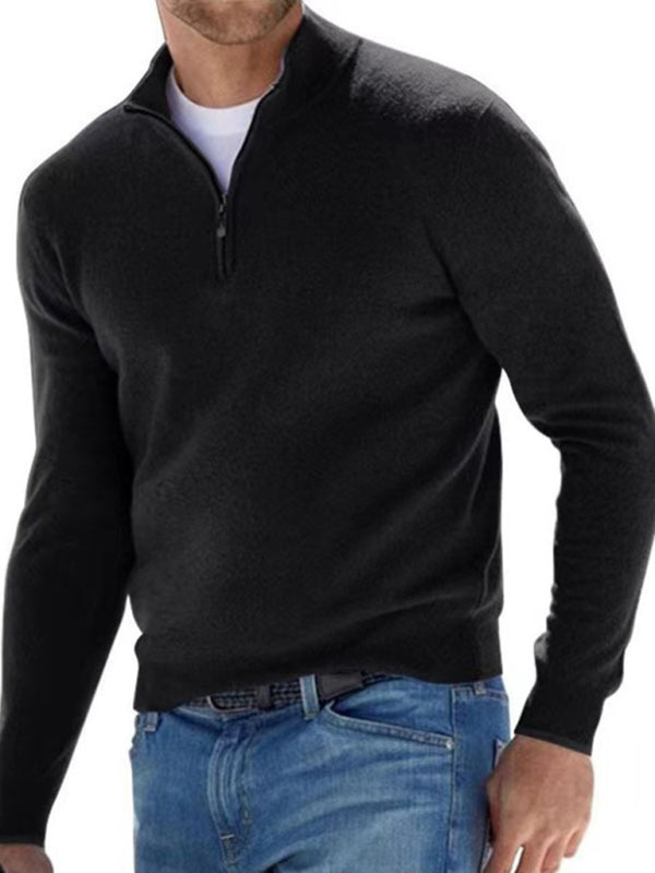 POLO FLEECE WOOL ZIPPER