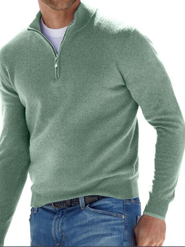 POLO FLEECE WOOL ZIPPER