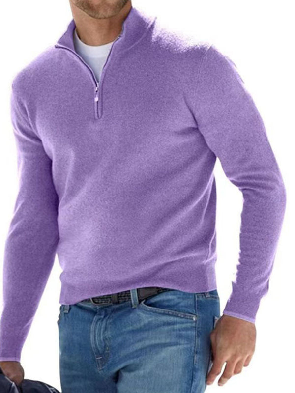 POLO FLEECE WOOL ZIPPER