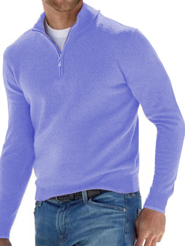 POLO FLEECE WOOL ZIPPER